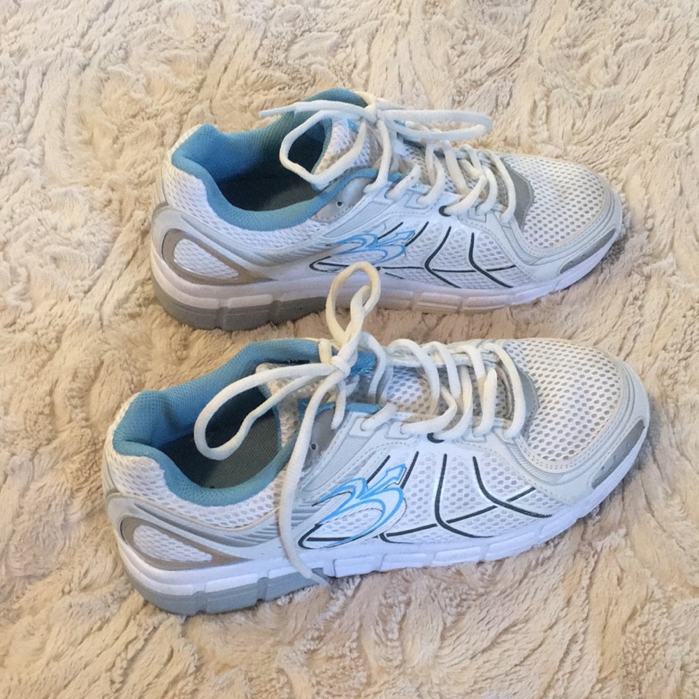 White defy tennis shoes!!!